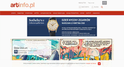 Desktop Screenshot of cabanowski.artinfo.pl
